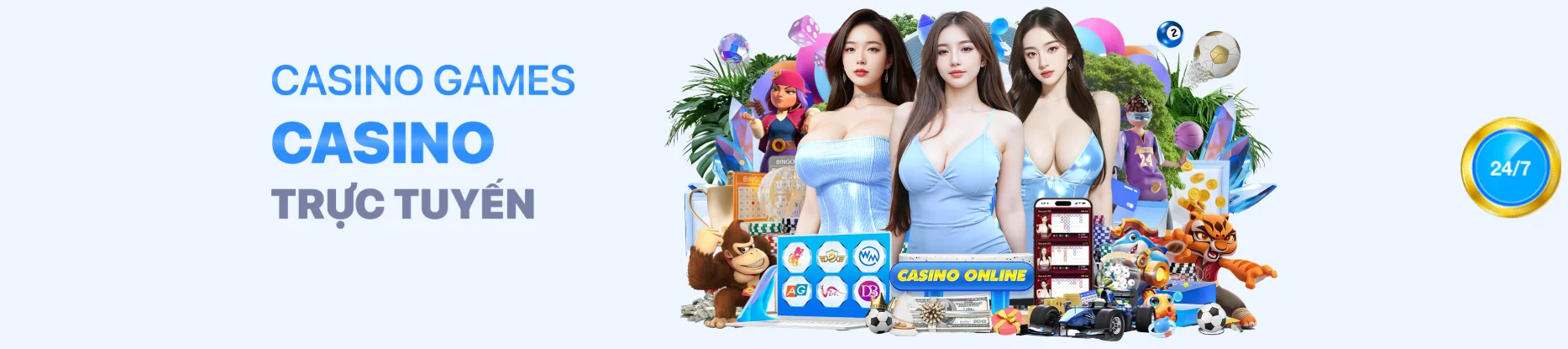 live casino welcome banner